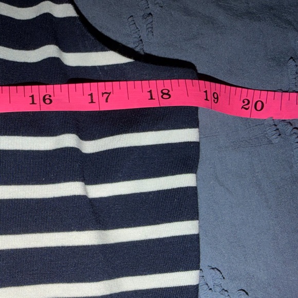 The Loft Navy Striped Sleeveless Dress - Picture 10 of 10